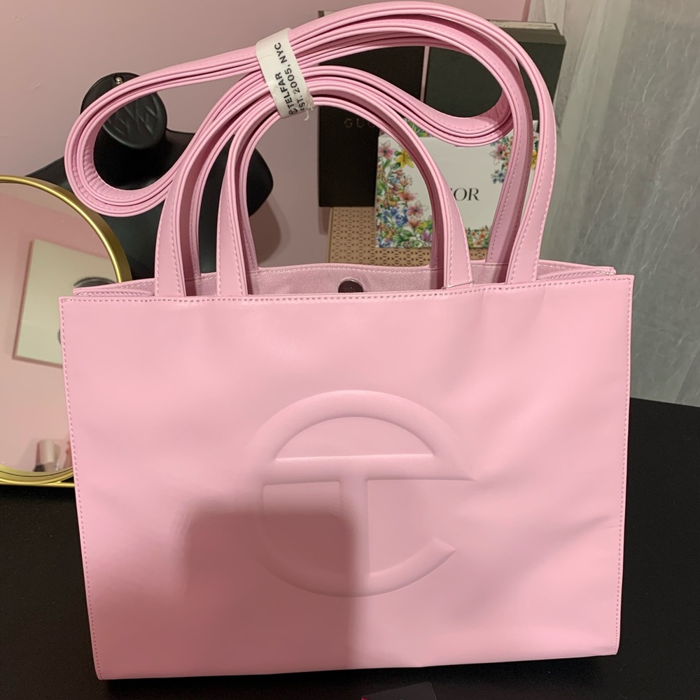 New with tags Telfar bubblegum pink purse